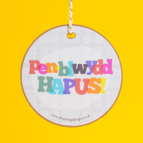 Gift Decoration - Pen-blwydd Hapus / Happy Birthday