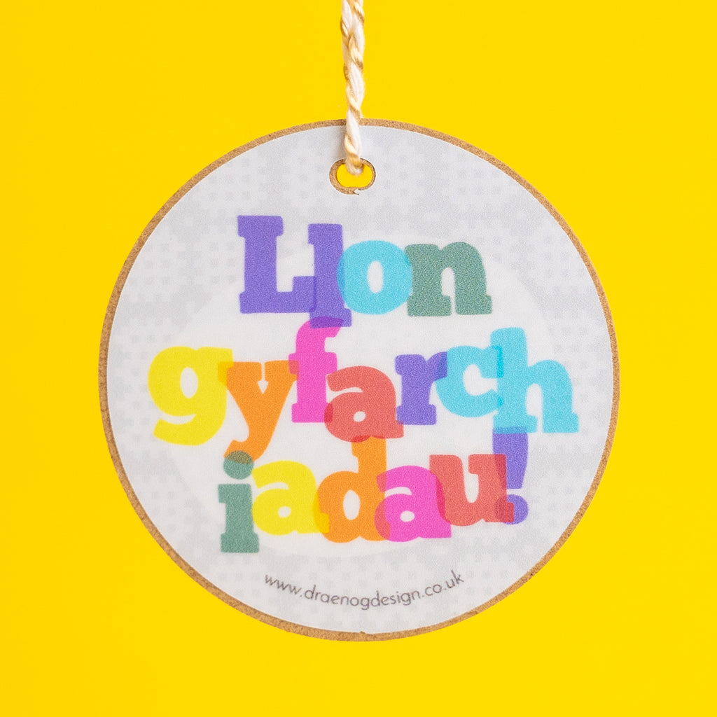 Gift Decoration - Llongyfarchiadau / Congratulations