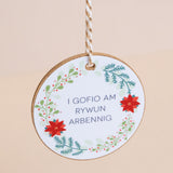 Christmas Gift Decoration - I Gofio am Rywun Arbennig - To Remember Someone Special - Nadolig