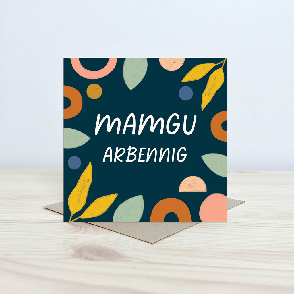 Welsh Mother's day card 'Mamgu Arbennig' - Nansi Nudd