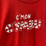 SALE C'mon Cymru long sleeve tshirt