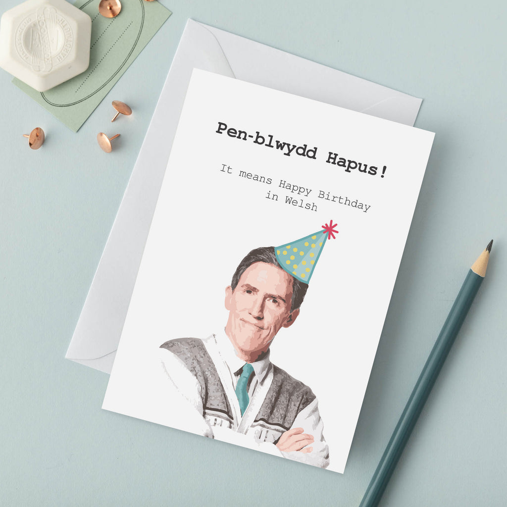 Welsh birthday card 'Pen-blwydd hapus' - Gavin and Stacey