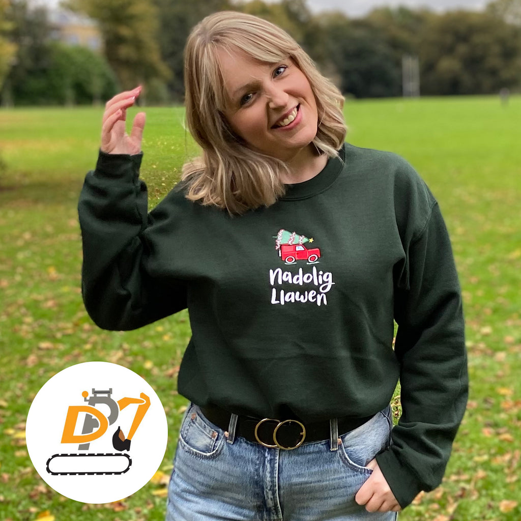 Nadolig Llawen Welsh Christmas Jumper - The DPJ Foundation