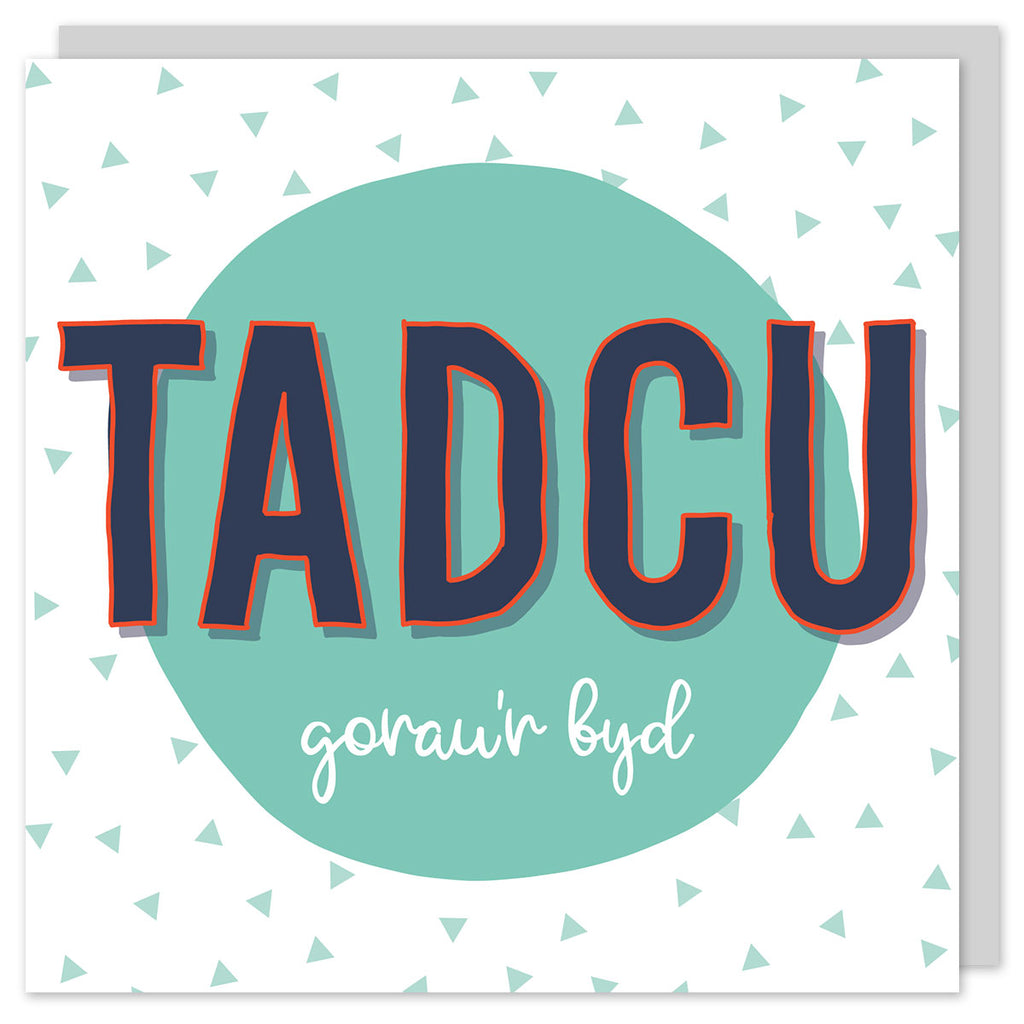 Cerdyn Tadcu Gorau'r Byd Cymraeg / Welsh Best Tadcu in the World card