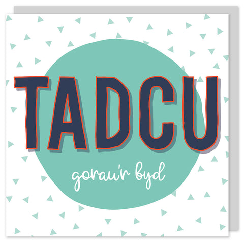 Cerdyn Tadcu Gorau'r Byd Cymraeg / Welsh Best Tadcu in the World card