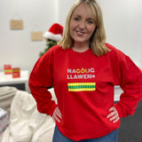 NaGÔLig Llawen Welsh Christmas Jumper - SO58 - Adult